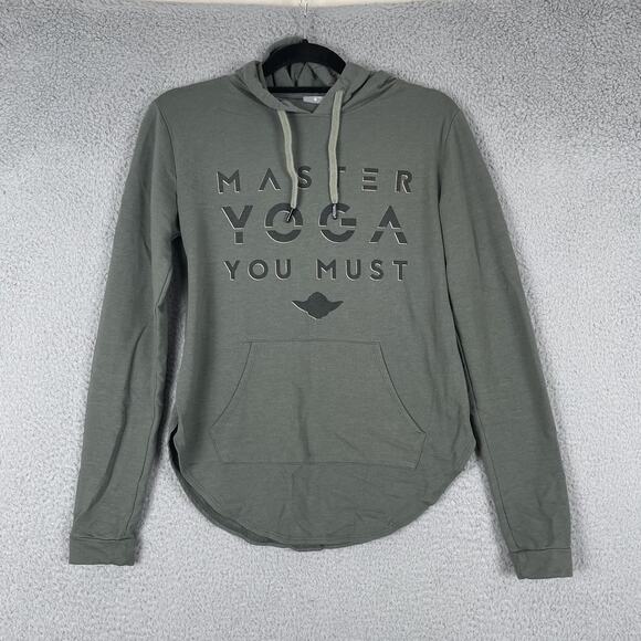 Star Wars Her Universe Hoodie Womens Small Master Yoda Yoga Activewear Pullover - Picture 1 of 11